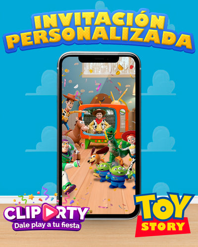 Invitación Personalizada de Toy Story 🚀🤠
